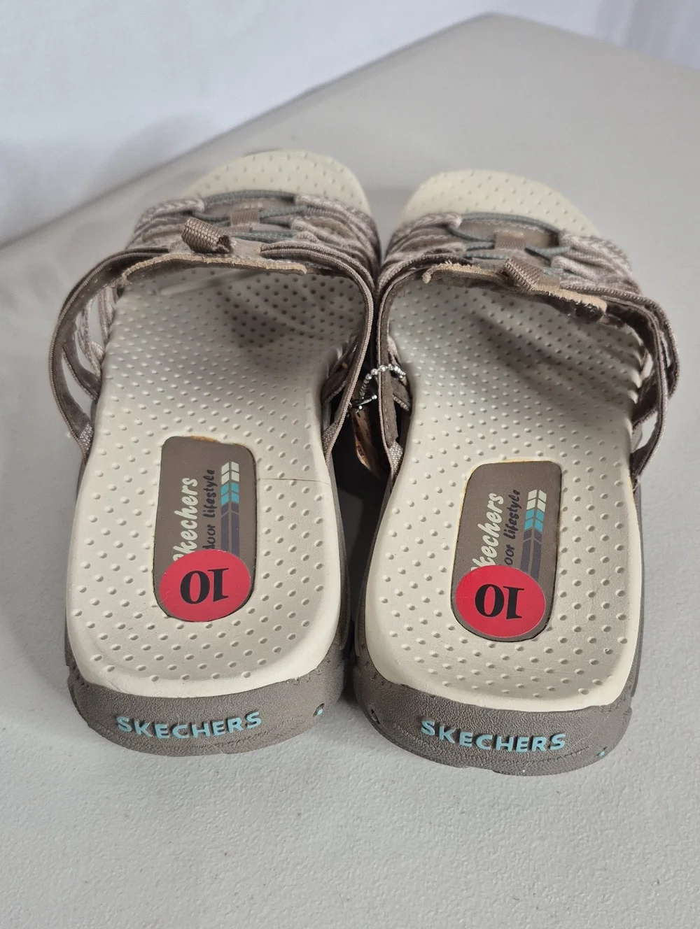 Skechers Reggae - Repetition Athletic Slide Sandals - Size 10 - Picture 11 of 15